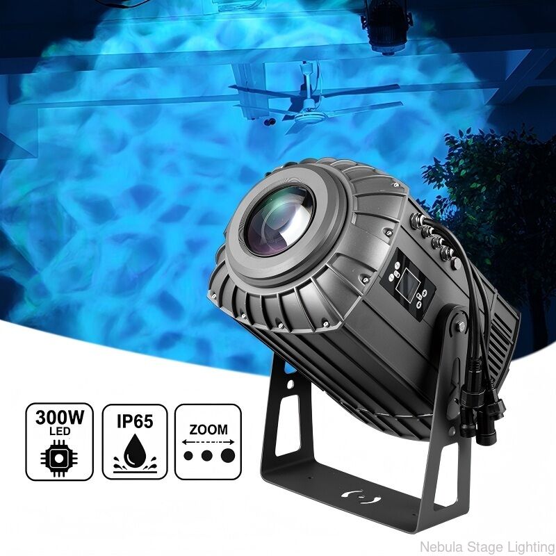 300W Waterproof Outdoor Water Effect Projector LED Ripple Light for ...