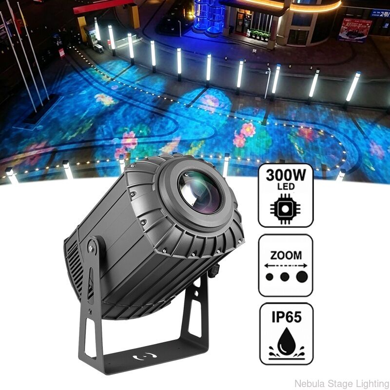 Professional 300W Water Ripple Gobo Projector IP65