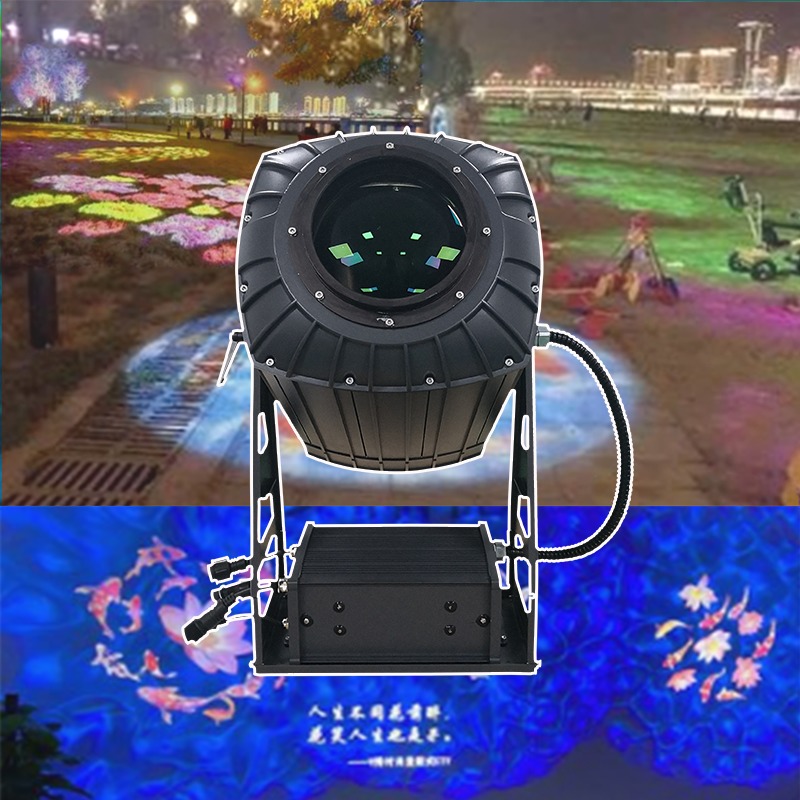 Waterproof IP65 600W Outdoor Water Wave Led Logo Pattern Gobo Projector ...
